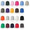 sweatshirt color chart - Blackpink Mall